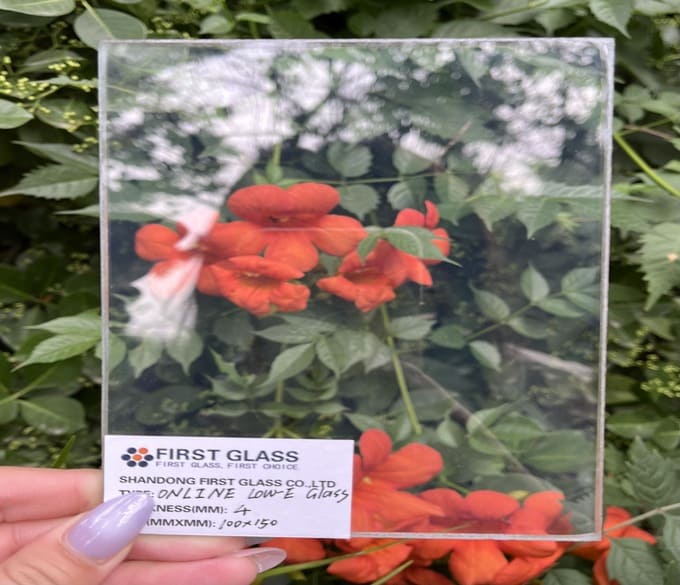 Vidrio de baja emisividad en línea de alta calidad
   