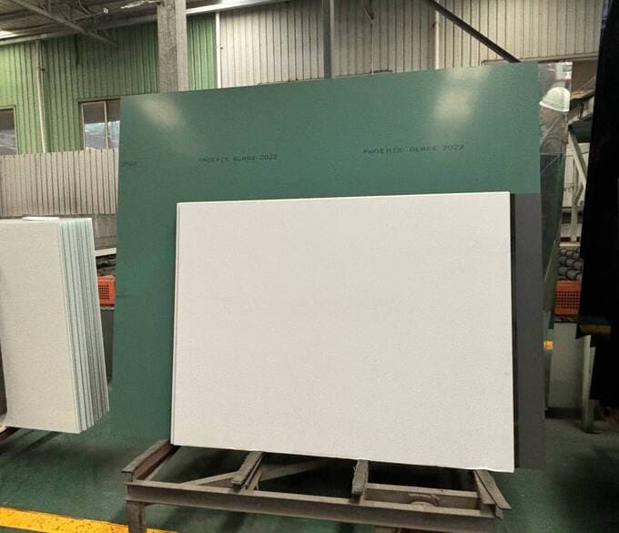 Vidrio contra salpicaduras
   