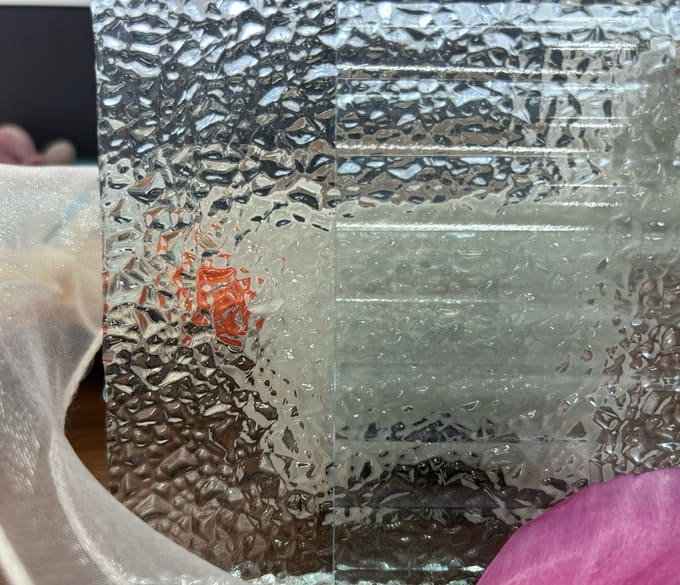 Vidrio estampado de alto rendimiento de 3 mm a 10 mm
   